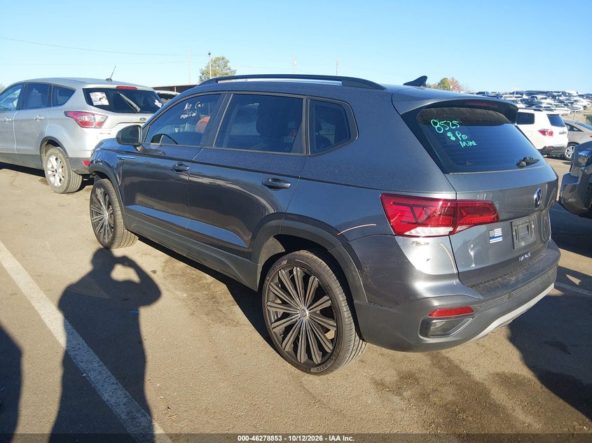 Vin: 3vv5x7b24rm017307, lot: 46778999, volkswagen taos 1.5t s 20243