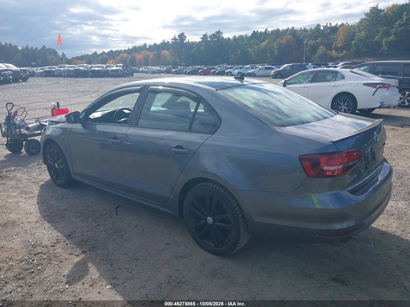 Vin: 3vwd17aj0jm254141, lot: 46779011, volkswagen jetta 1.8t se sport 20183
