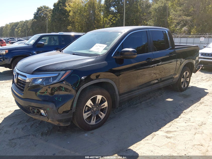 Vin: 5fpyk3f6xkb005325, lot: 46779018, honda ridgeline rtl-t 20192