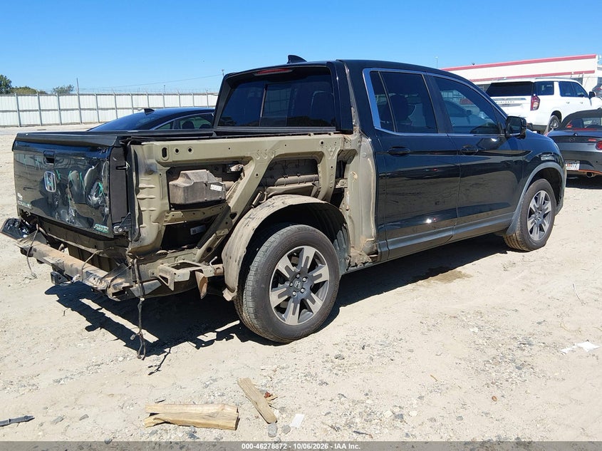 Vin: 5fpyk3f6xkb005325, lot: 46779018, honda ridgeline rtl-t 20194