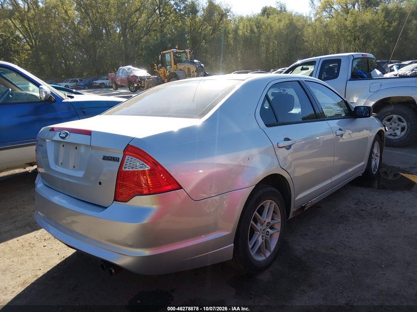 Vin: 3fahp0ga9br302991, lot: 46779024, ford fusion s 20114