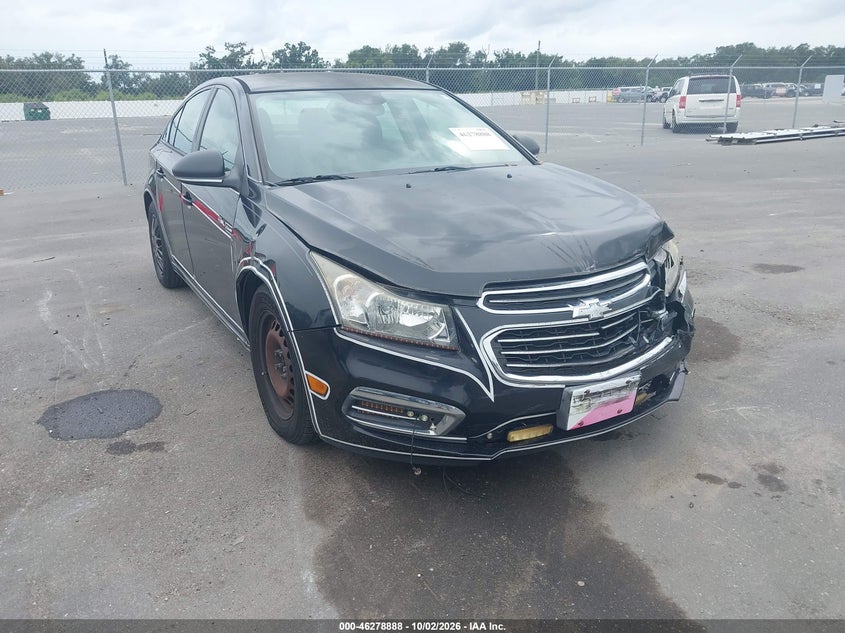 2016 Chevrolet Cruze Limited Ls Auto, Front, IAAI, VIN 1G1PC5SG3G7192764