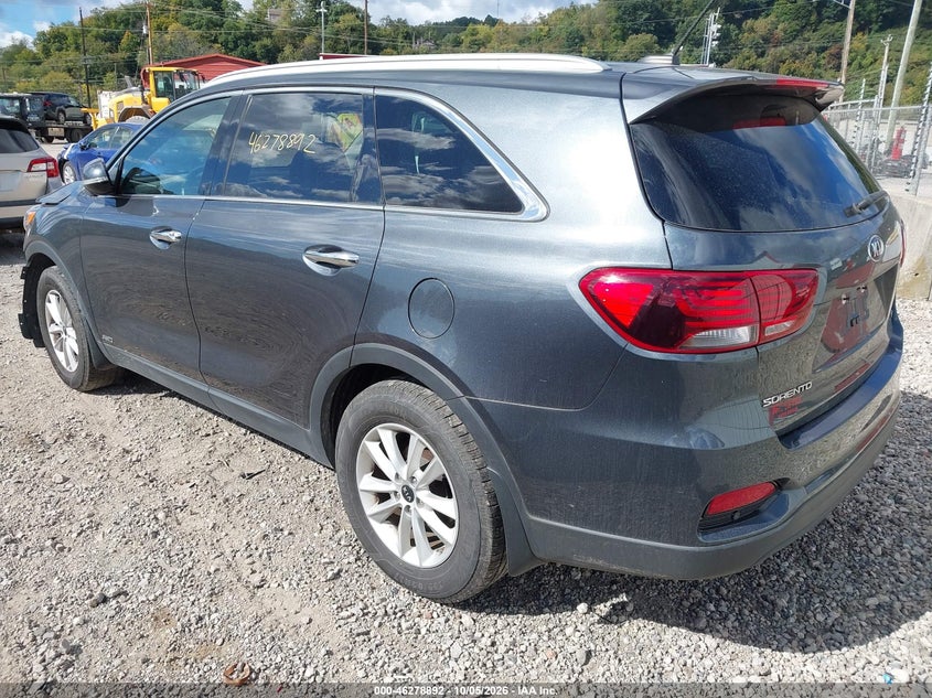 Vin: 5xypgda3xlg641553, lot: 46779038, kia sorento 2.4l lx 20203