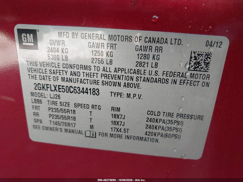 2012 GMC TERRAIN SLT-2 · Фото 9