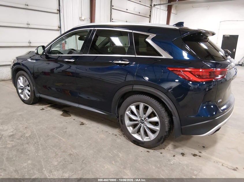 Vin: 3pcaj5m31lf112492, lot: 46779046, infiniti qx50 luxe awd 20203