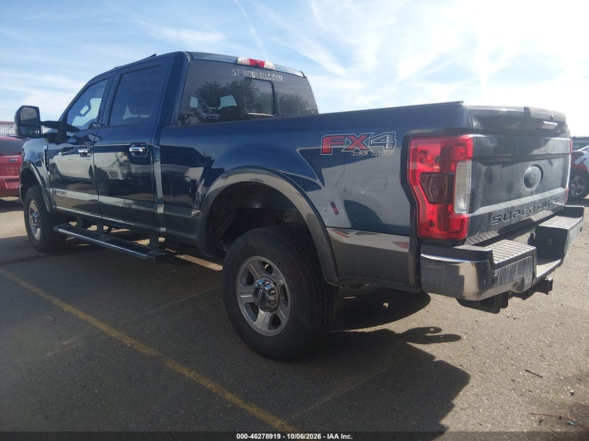 Vin: 1ft7w2bt0kef49039, lot: 46779065, ford f-250 lariat 20193