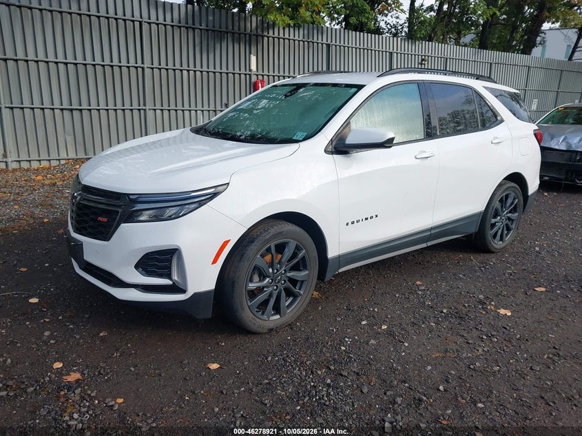 Vin: 3gnaxmev4ns172082, lot: 46779067, chevrolet equinox fwd rs 20222