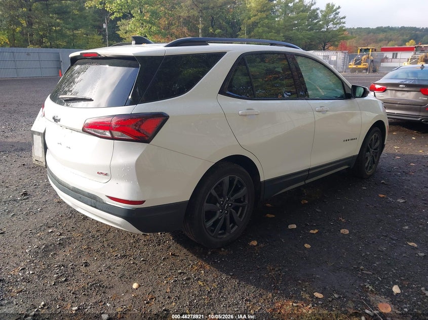 Vin: 3gnaxmev4ns172082, lot: 46779067, chevrolet equinox fwd rs 20224
