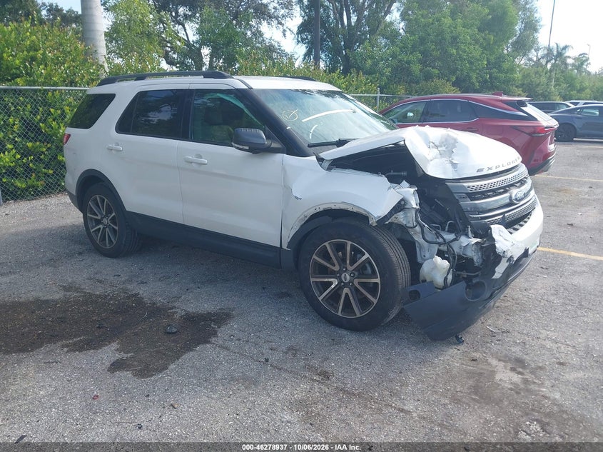 Vin: 1fm5k7d84fgb71564, lot: 46779083, ford explorer xlt 20151