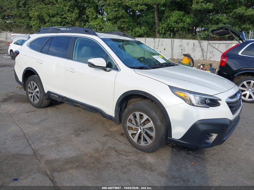 Vin: 4s4btadc7m3179731, lot: 46779103, subaru outback premium 20211