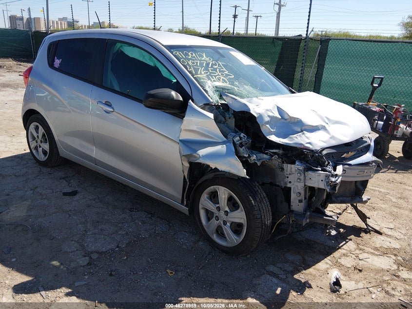 Vin: kl8cb6sa5lc476563, lot: 46779105, chevrolet spark fwd ls automatic 2020 img_1