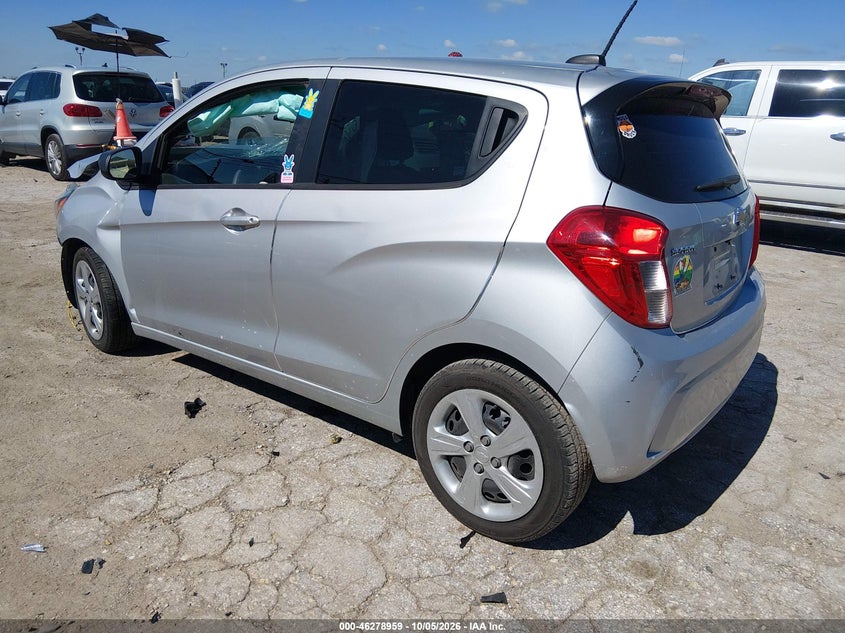 Vin: kl8cb6sa5lc476563, lot: 46779105, chevrolet spark fwd ls automatic 20203