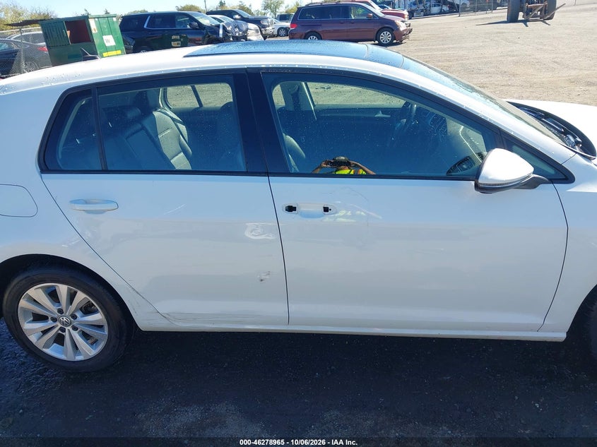 VOLKSWAGEN GOLF 2018 VIN 3VWG17AU9JM283810