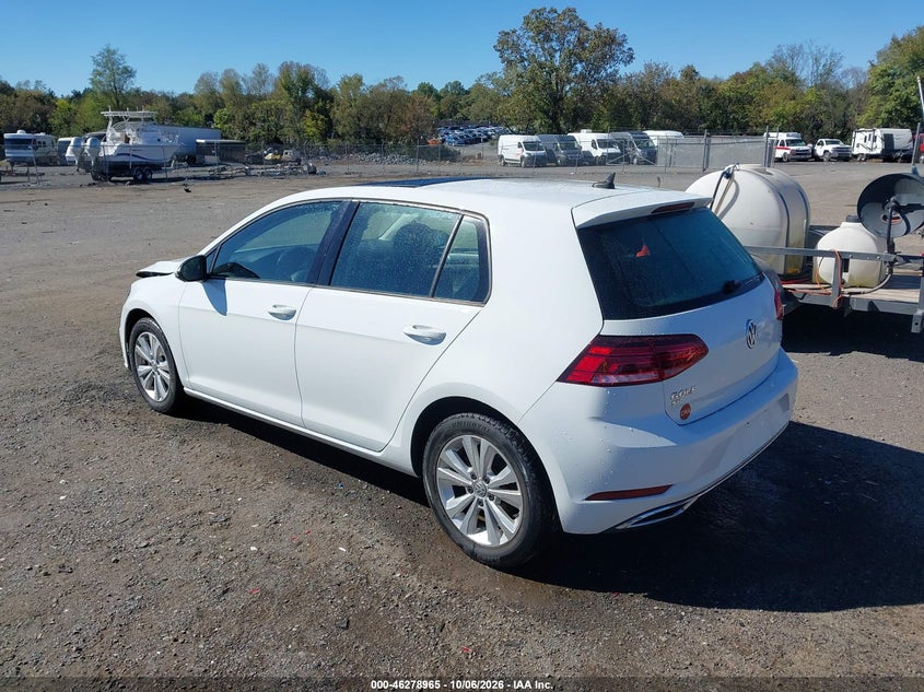 VOLKSWAGEN GOLF 2018 VIN 3VWG17AU9JM283810