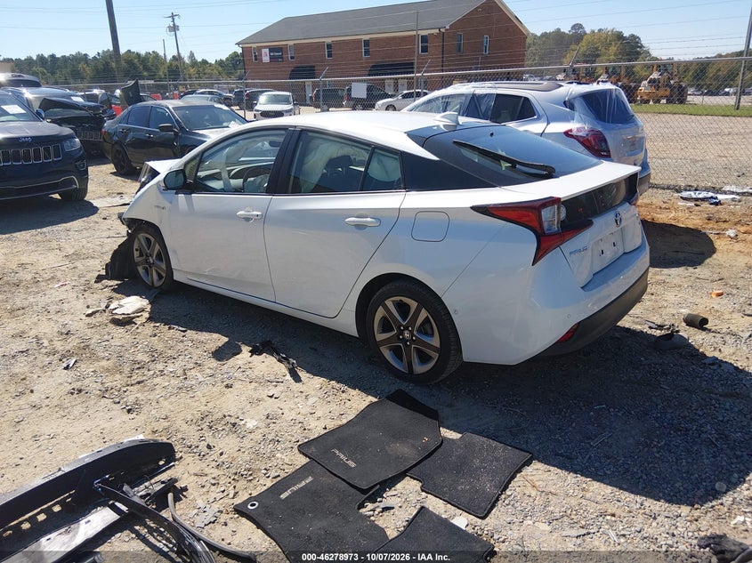 Vin: jtdkarfu5l3104152, lot: 46779120, toyota prius xle 20203