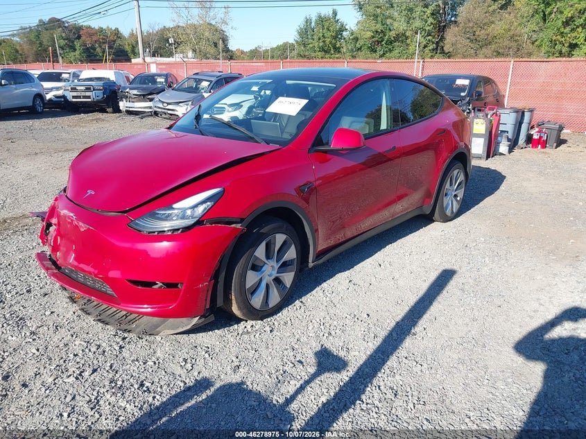 Vin: 7saygdee6pa091930, lot: 46779121, tesla model y awd/long range dual motor all-wheel drive 20232