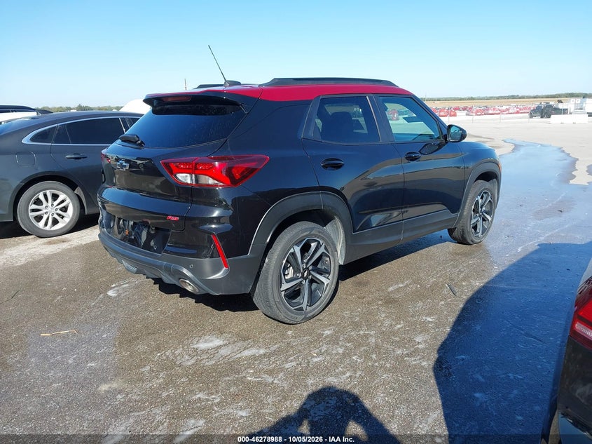 Vin: kl79musl6mb159333, lot: 46779134, chevrolet trailblazer awd rs 20214