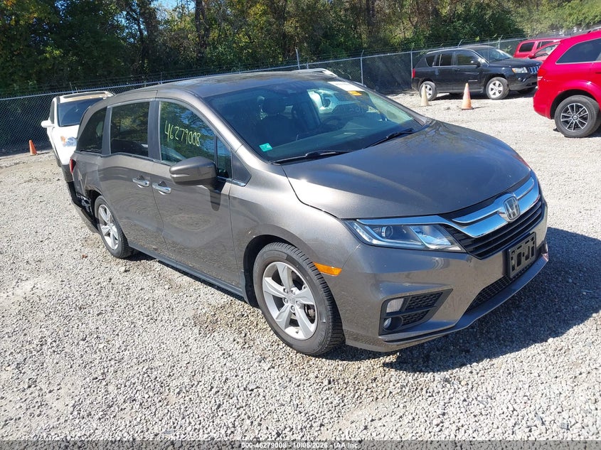 Vin: 5fnrl6h75jb085584, lot: 46779154, honda odyssey ex-l 20181