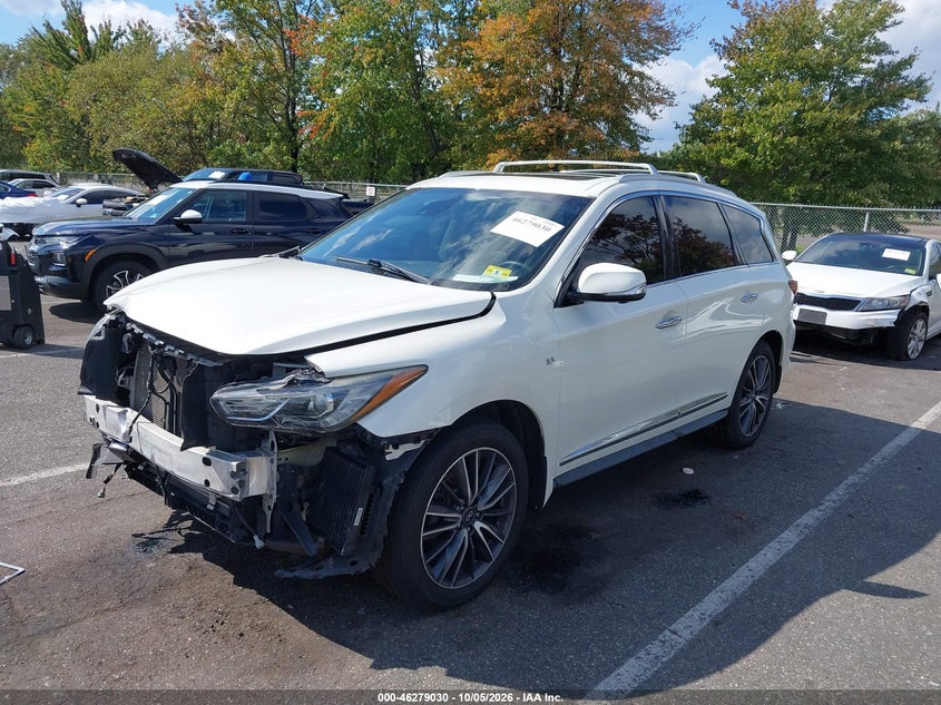 Vin: 5n1al0mm4gc527567, lot: 46779176, infiniti qx60 20162