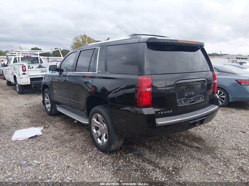 Vin: 1gnscckc3fr290075, lot: 46779182, chevrolet tahoe ltz 20153