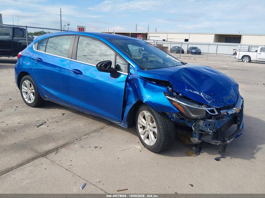 Vin: 3g1be6sm0ks549487, lot: 46779201, chevrolet cruze lt 2019 img_1