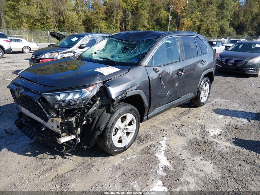 Vin: 2t3p1rfv9mw145493, lot: 46779204, toyota rav4 xle 20212