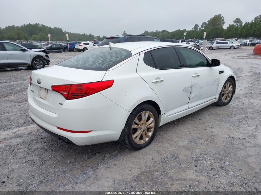 Vin: 5xxgm4a75dg205503, lot: 46779224, kia optima lx 20134