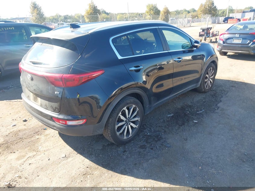 Vin: kndpn3acxk7599803, lot: 46779226, kia sportage ex 20194