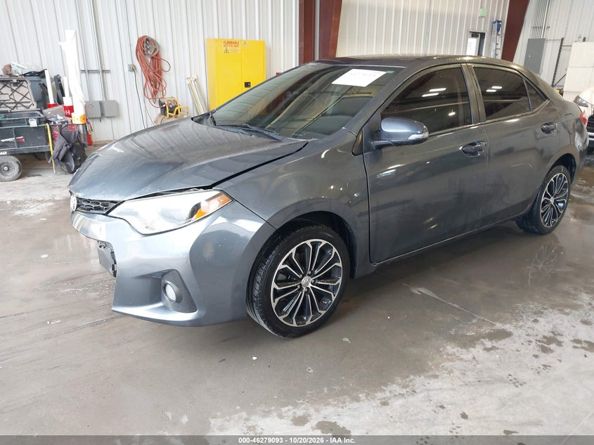 2016 Toyota Corolla S Plus, Front End, IAAI, VIN 5YFBURHE4GP420491 — photo 2