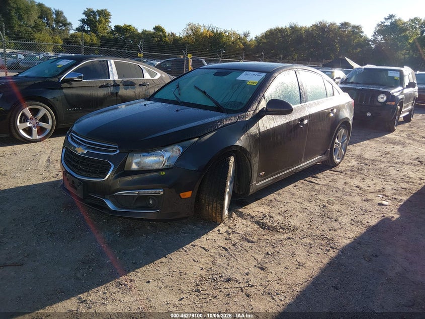 Vin: 1g1pg5sb9f7207498, lot: 46779246, chevrolet cruze ltz 20152