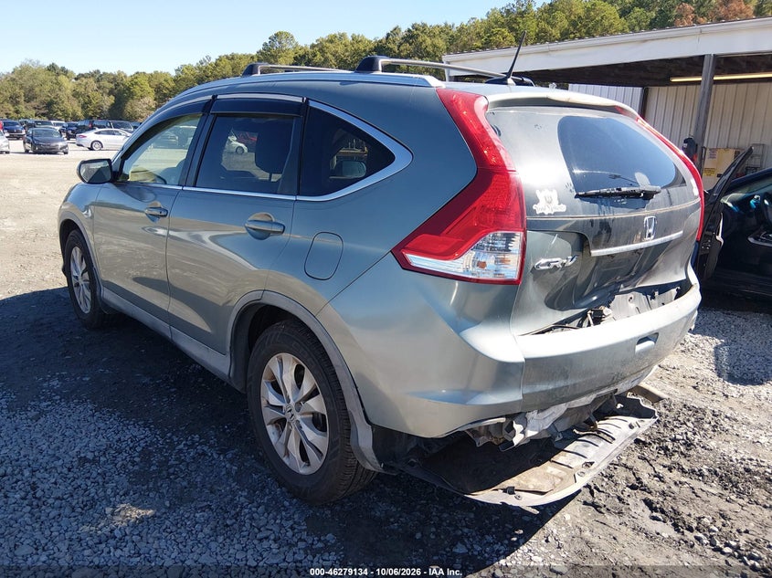 Vin: jhlrm3h77cc009556, lot: 46779280, honda cr-v ex-l 20123
