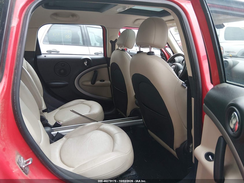 MINI COOPER COUNTRYMAN 2011 VIN WMWZB3C56BWM00491