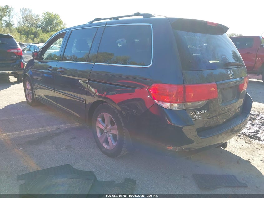 Vin: 5fnrl3h7xab031891, lot: 46779324, honda odyssey ex-l 20103