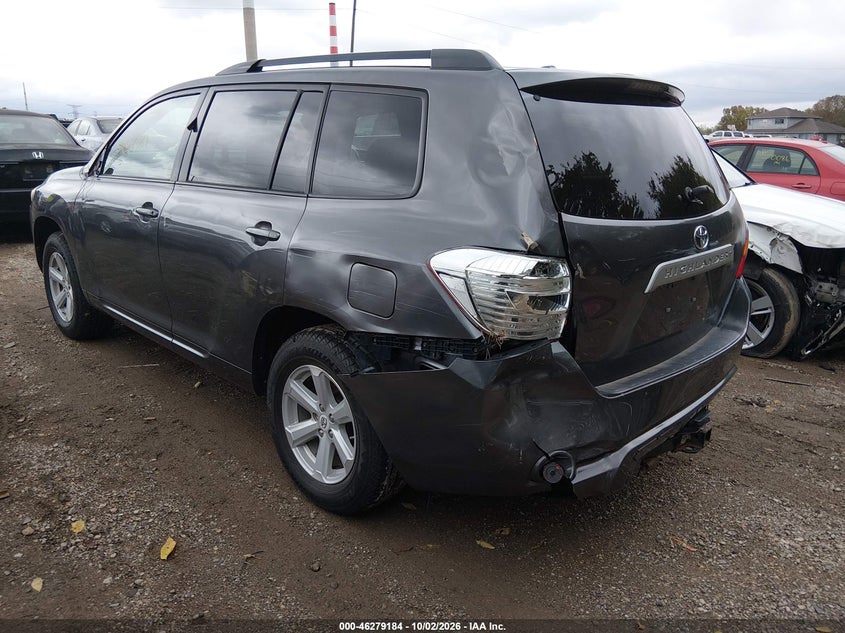 Vin: 5tdkk3eh0as007581, lot: 46779330, toyota highlander se v6 20103