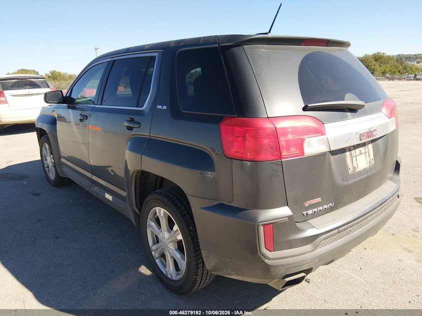 Vin: 2gkalmek1h6310811, lot: 46779338, gmc terrain sle-1 20173