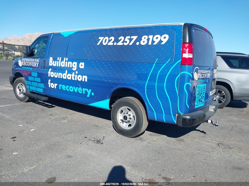 Vin: 1gjz7nfp7p1153671, lot: 46779375, gmc savana passenger rwd 3500 extended wheelbase ls 20233