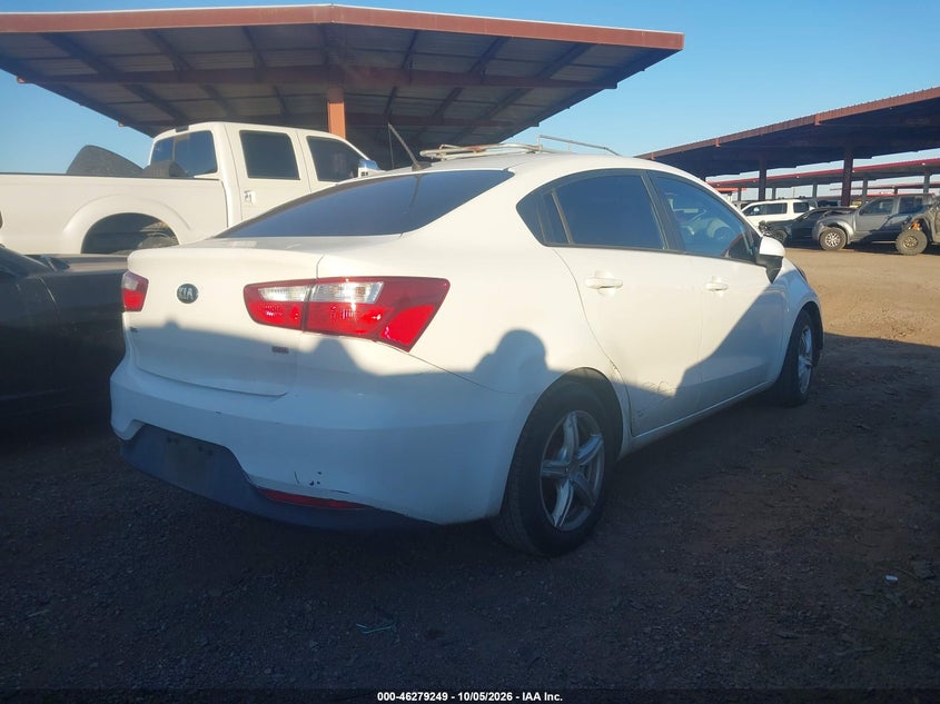 Vin: knadm4a32g6604952, lot: 46779395, kia rio lx 20164