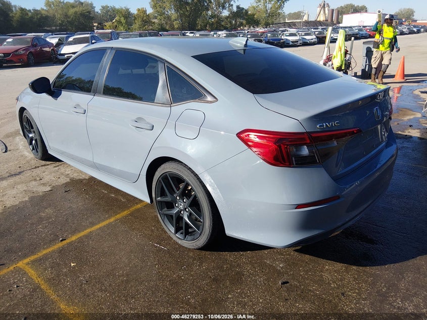 Vin: 2hgfe2f51ph502100, lot: 46779399, honda civic sport 20233
