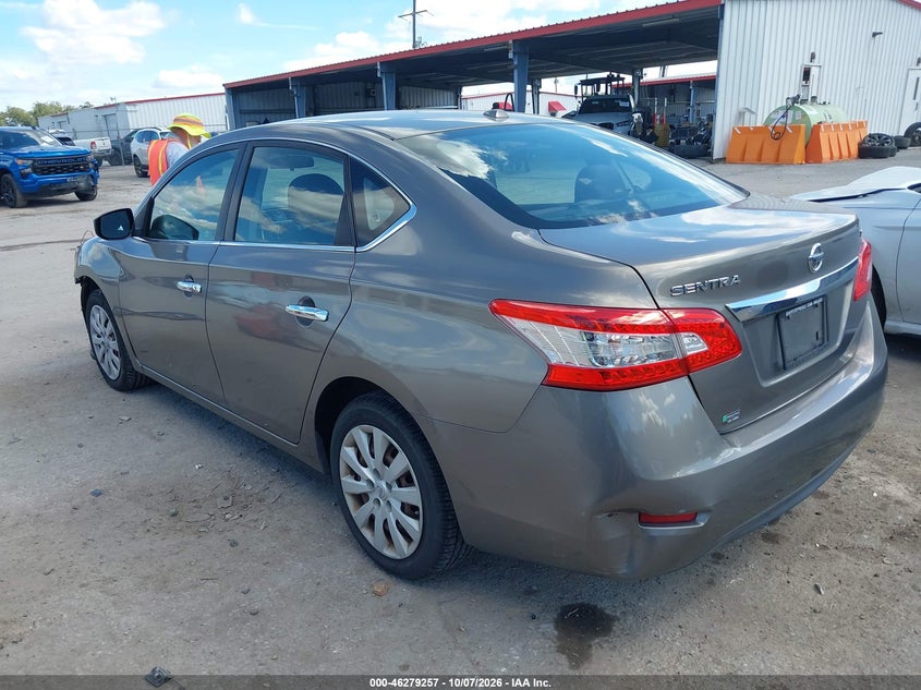 Vin: 3n1ab7ap0fy248012, lot: 46779403, nissan sentra fe+ s/s/sl/sr/sv 20153