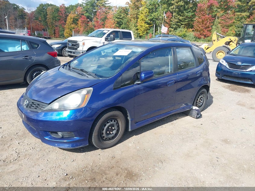 Vin: jhmge8h55dc035702, lot: 46779407, honda fit sport 20132