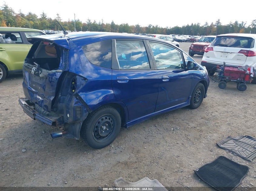 Vin: jhmge8h55dc035702, lot: 46779407, honda fit sport 20134