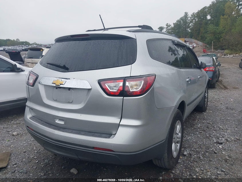 Vin: 1gnkvfkd0fj343348, lot: 46779415, chevrolet traverse ls 20154