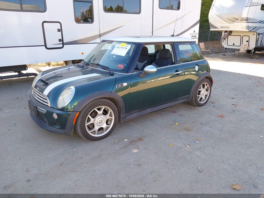 2006 MINI Cooper, Обычный износ, IAAI, VIN WMWRE33546TL19438 — фото 2
