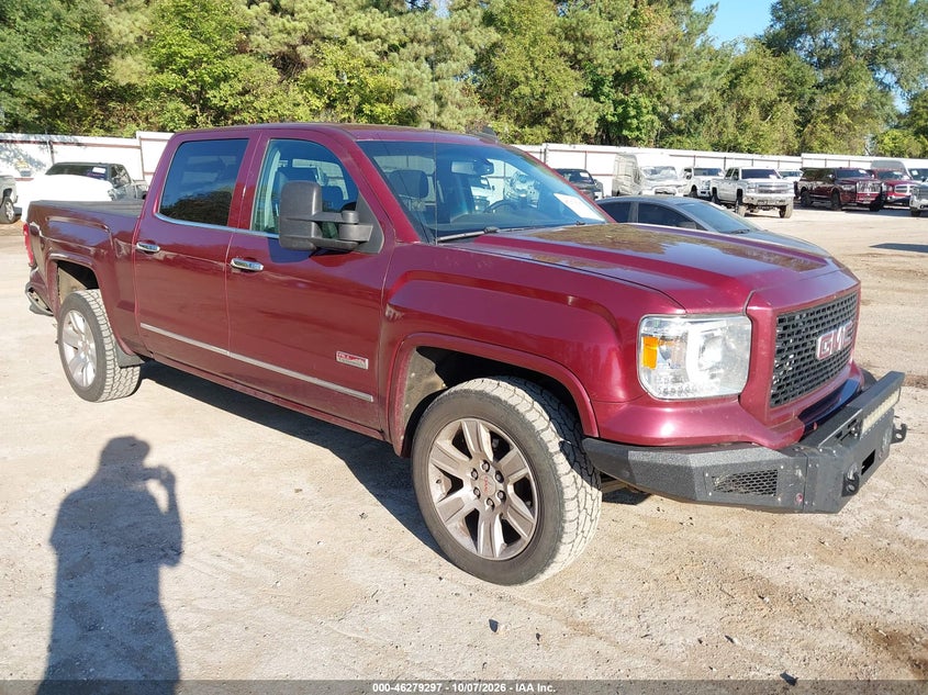 Vin: 3gtu2vec4fg223643, lot: 46779443, gmc sierra 1500 slt 20151