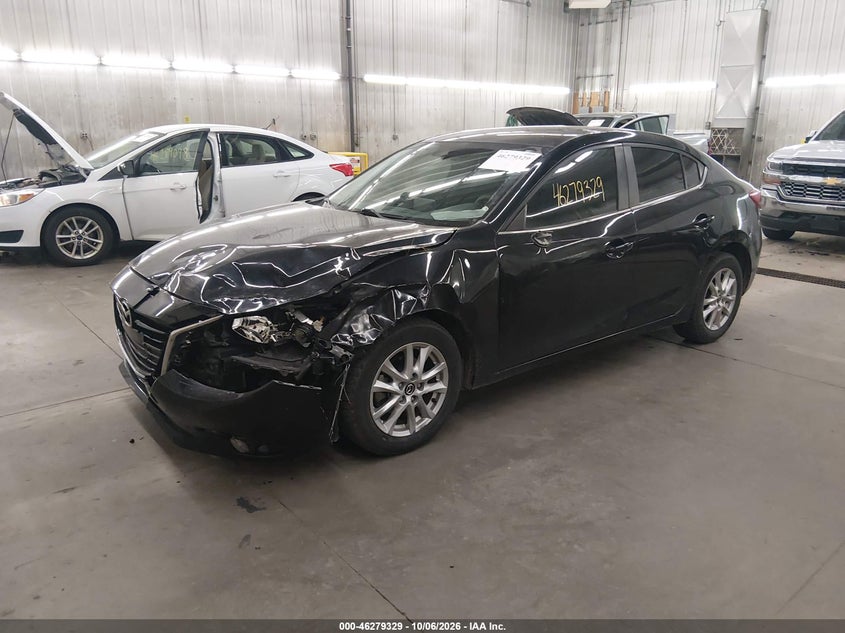 Vin: 3mzbm1v70fm181371, lot: 46779475, mazda mazda3 i touring 20152