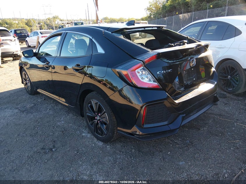 Vin: shhfk7h52ju431843, lot: 46779489, honda civic ex 20183