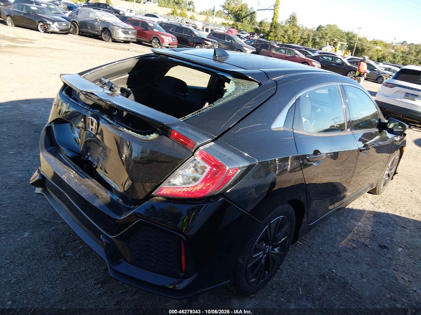 Vin: shhfk7h52ju431843, lot: 46779489, honda civic ex 20184