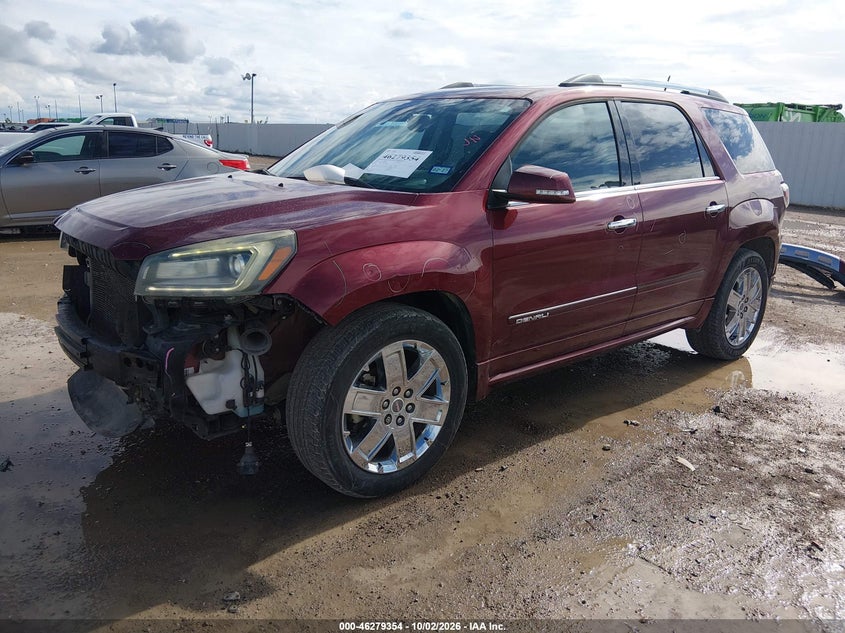 Vin: 1gkkrtkd9gj267520, lot: 46779500, gmc acadia denali 20162