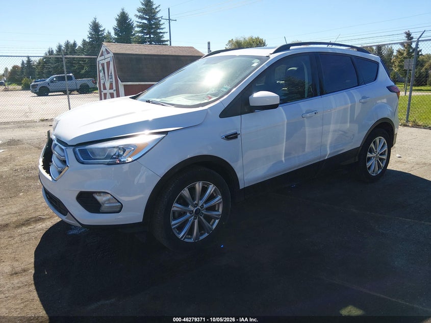 Vin: 1fmcu9hd6kub55303, lot: 46779517, ford escape sel 20192
