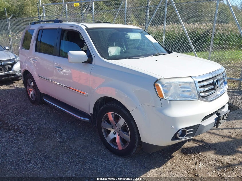 Vin: 5fnyf4h94eb027741, lot: 46779538, honda pilot touring 2014 img_1